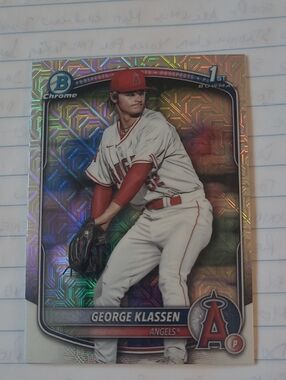 George Klasssen 2025 Bowman Draft Chrome Mojo Refractor